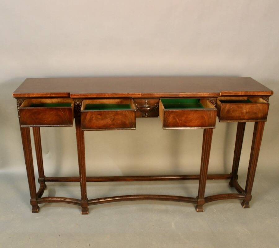English Mahogany Console Victorian Period
