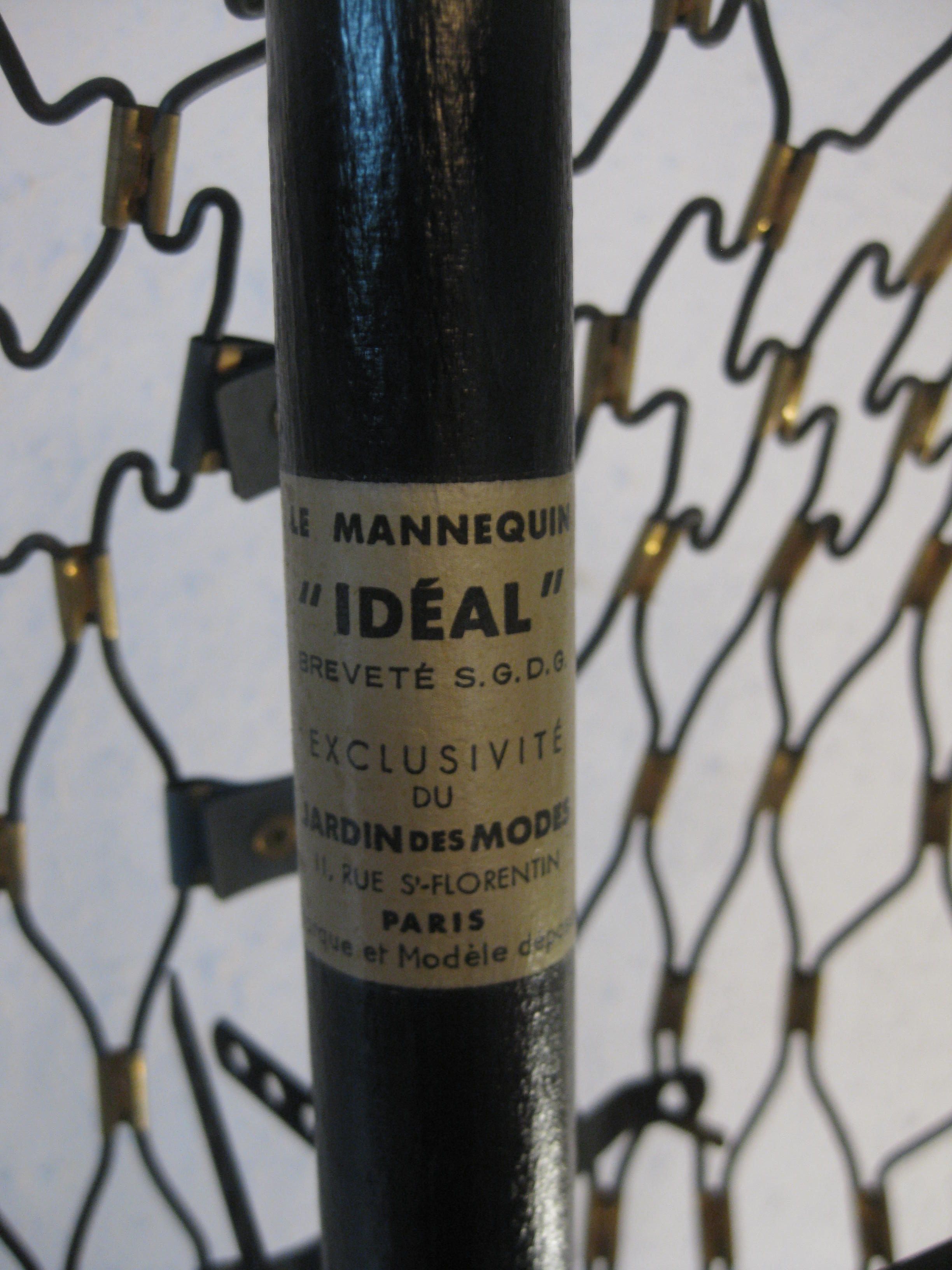 Mannequin vintage 1960 l 'idéal du jardin des modes