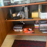 Scandinavian modular bookcase solid wood