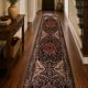 Handmade Oriental Wool Runner, Long Stair Runner Rustic Medallion Carpet