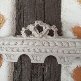 Pediment wall woodwork Louis XVI style