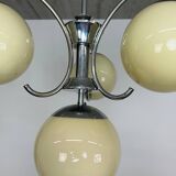 Chrome Art Deco pendant lamp