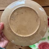 Assiettes en barbotine
