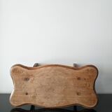 Repose-pied en bois ancien