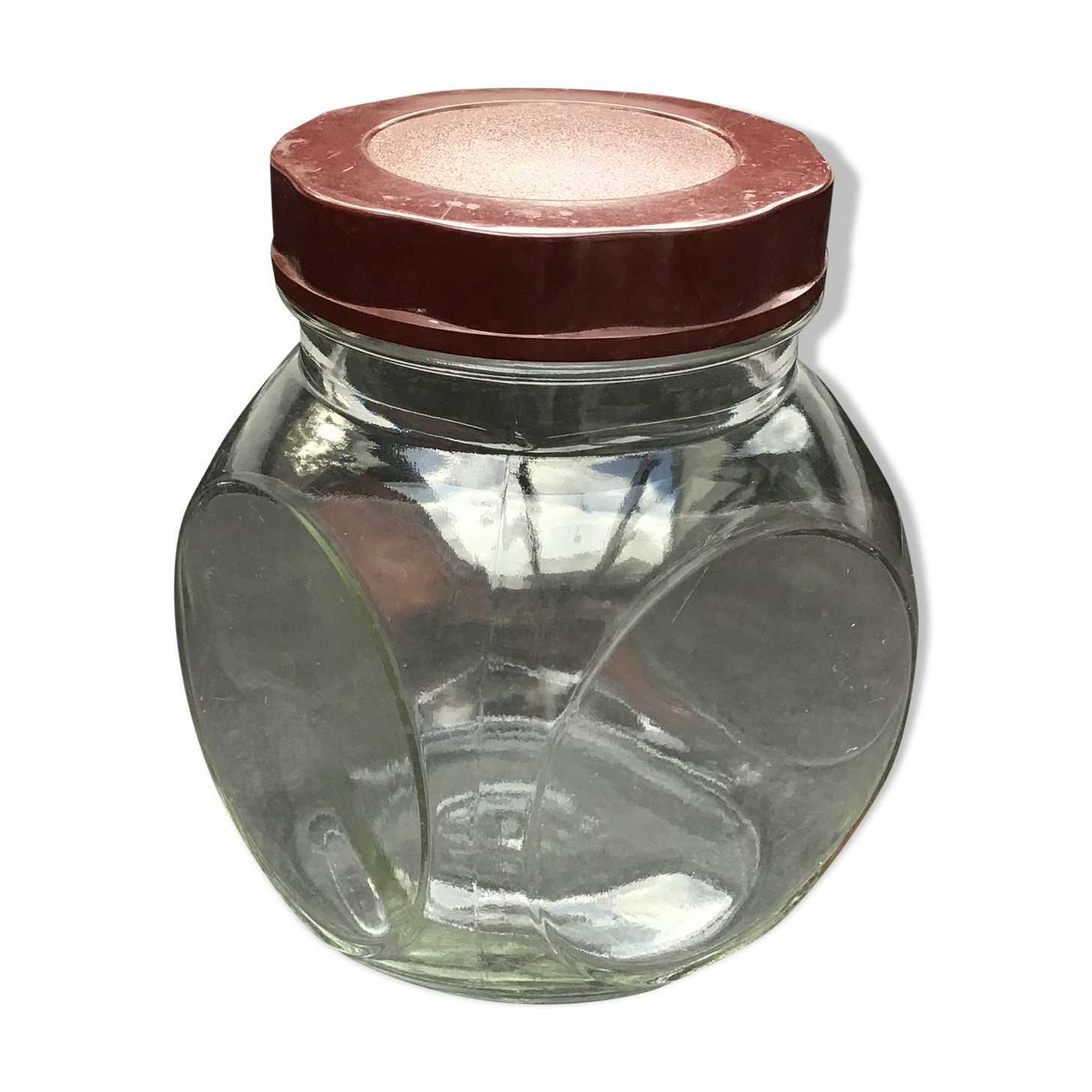 SISA vintage candy jar - Bakelite lid