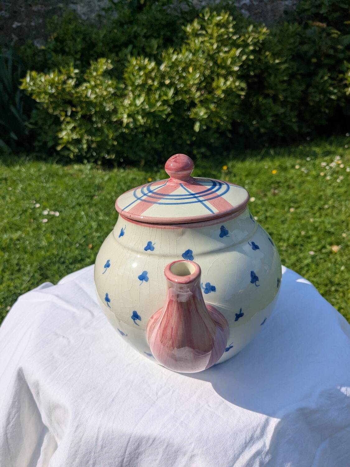 Vintage ceramic teapot