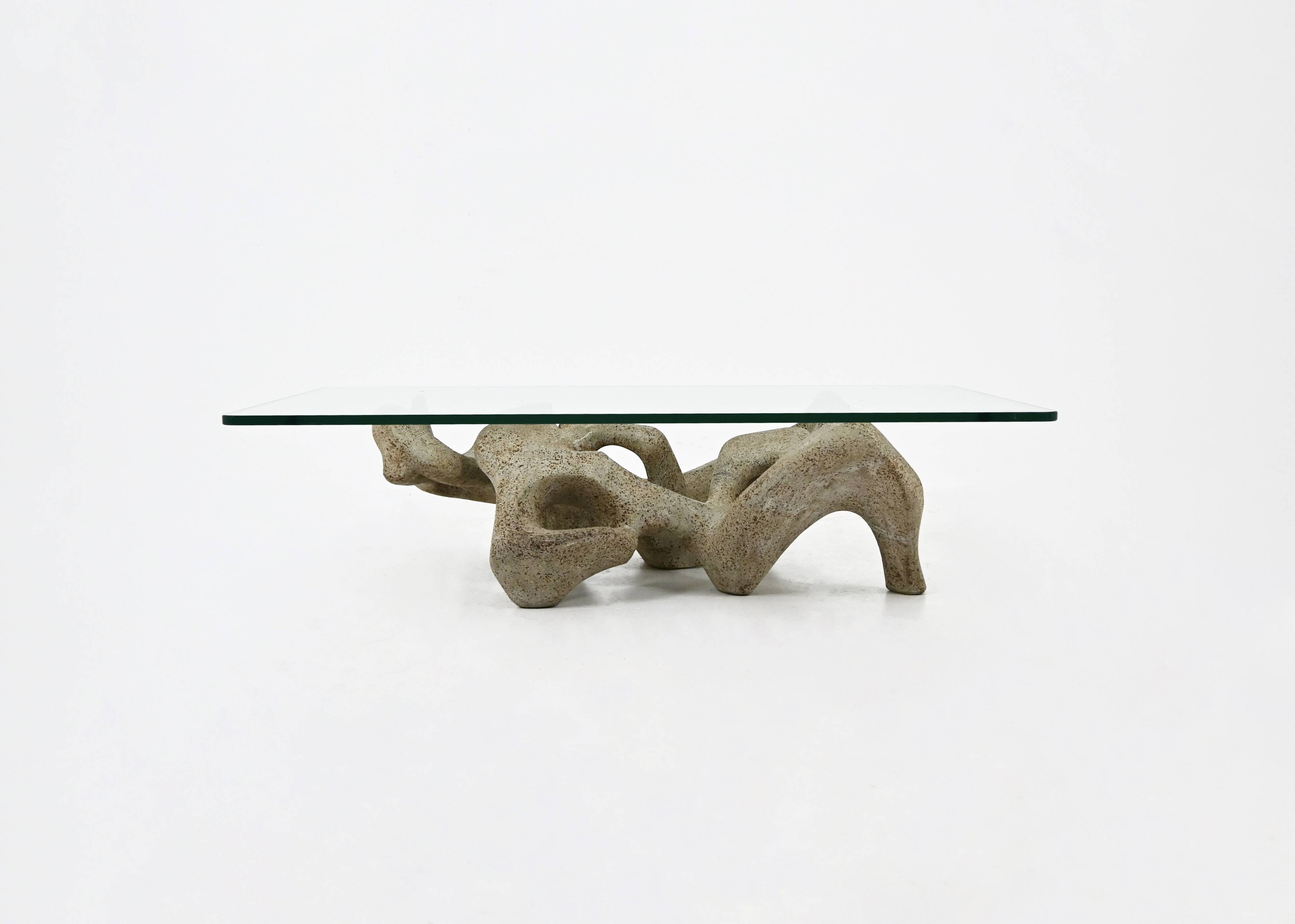 Claudio Trevi coffee table, 1970s