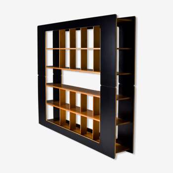 Post-modern shelve unit by Pamio and Toso