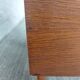 compass leg commode, wicker, vintage