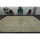 1970s Vintage Persian Handmade Wool Cotton Orange Area Rug 293x382