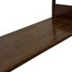 Étagère murale vintage en bois et métal, Danemark