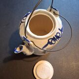 Antique stoneware teapot