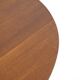 Vintage table with a round top and central base, 1950s.