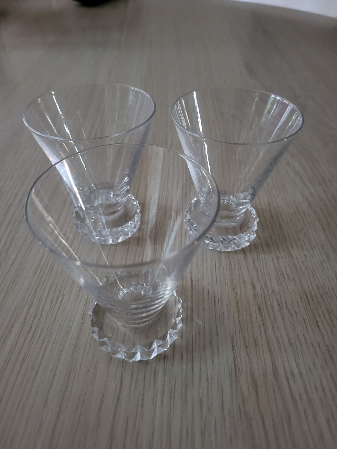 Liquor glasses