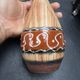 Vase W Germany Germany ceramic soliflore brown beige
