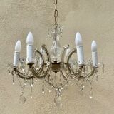 Lustre 6 branches art deco