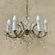 Lustre 6 branches art deco