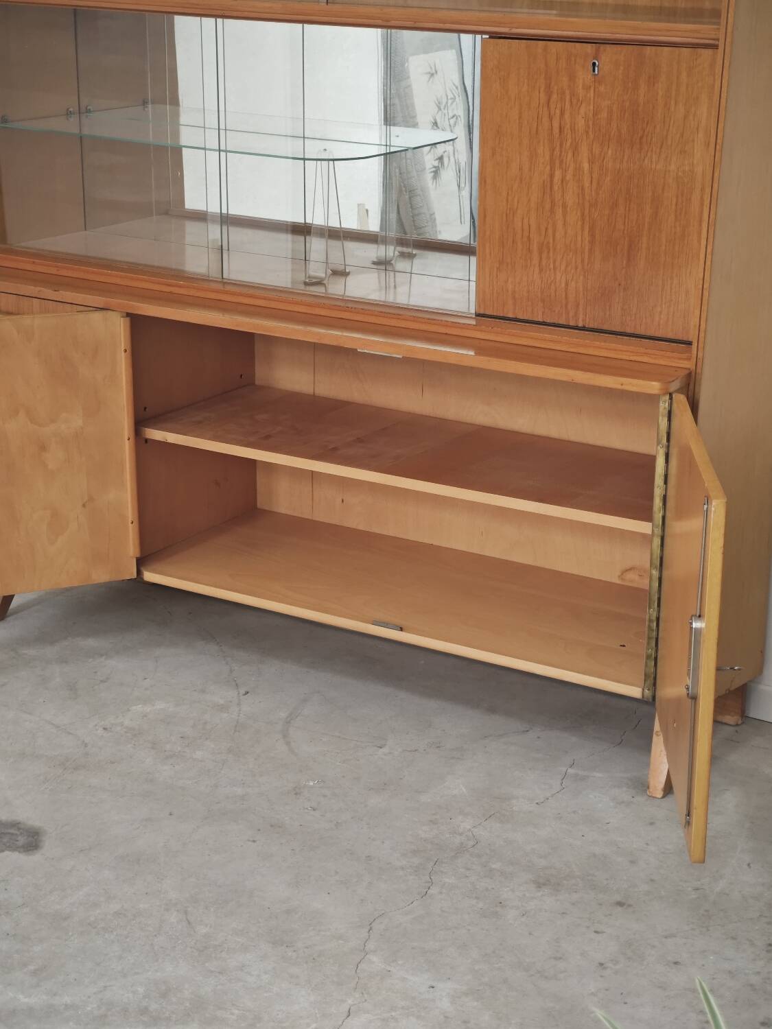Vintage Czech display cabinet by Frantisek Jirak for Tatra 1960