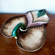 Vintage ceramic duck plate