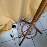 Vintage rattan lamppost