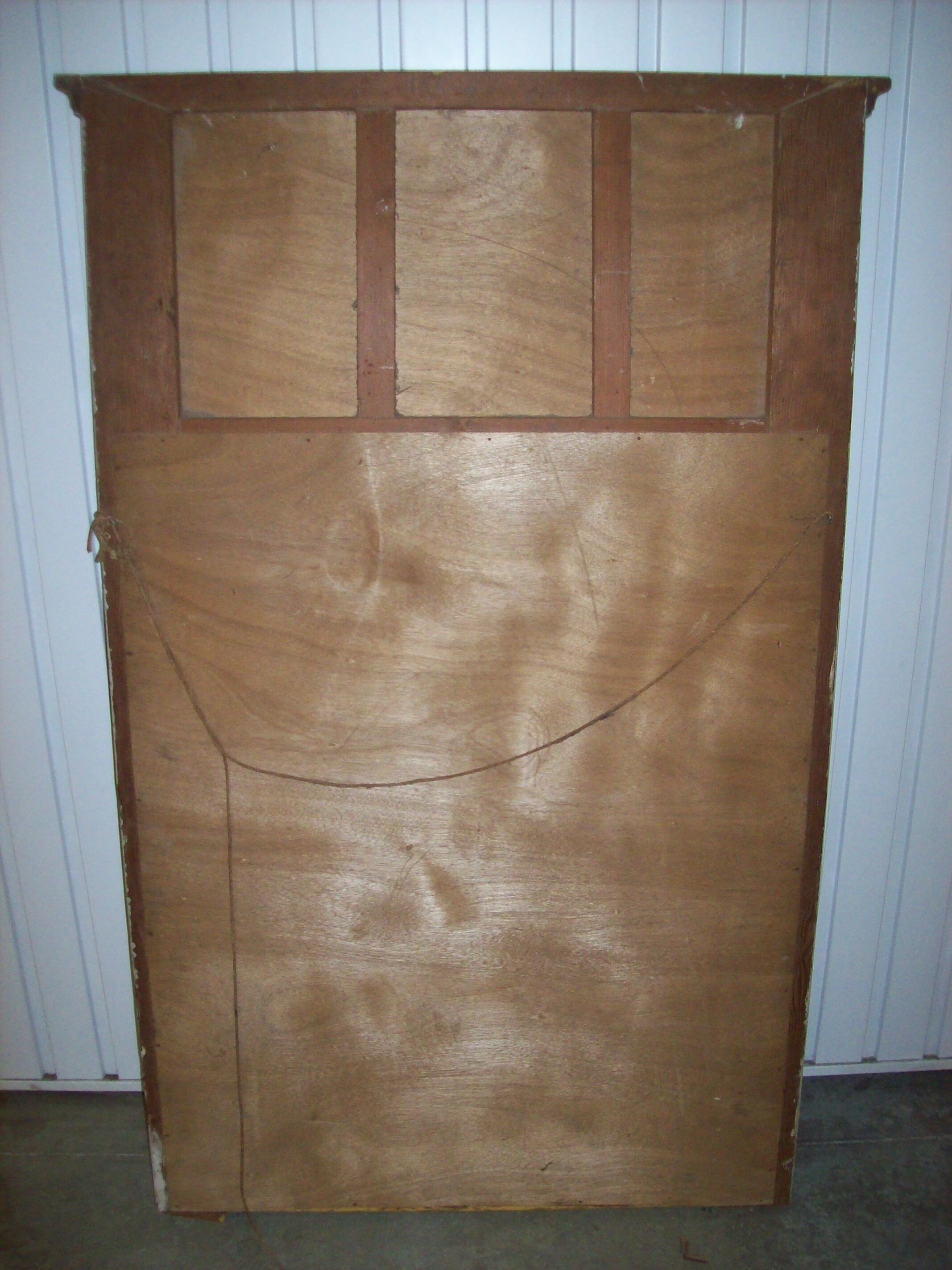 Louis XVI-style trumeau mirror -126x80cm