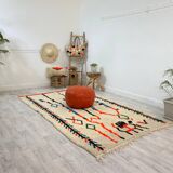 Handmade moroccan berber carpet 262 x 151 cm
