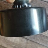 Philips vintage ceiling lamp pleated glass