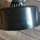 Philips vintage ceiling lamp pleated glass