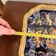 Old Plate Serving Salad Bowl Earthenware Gien Renaissance Angelot Model Made