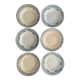 Iron earth soup plates from Moulin des Loups and Salins.