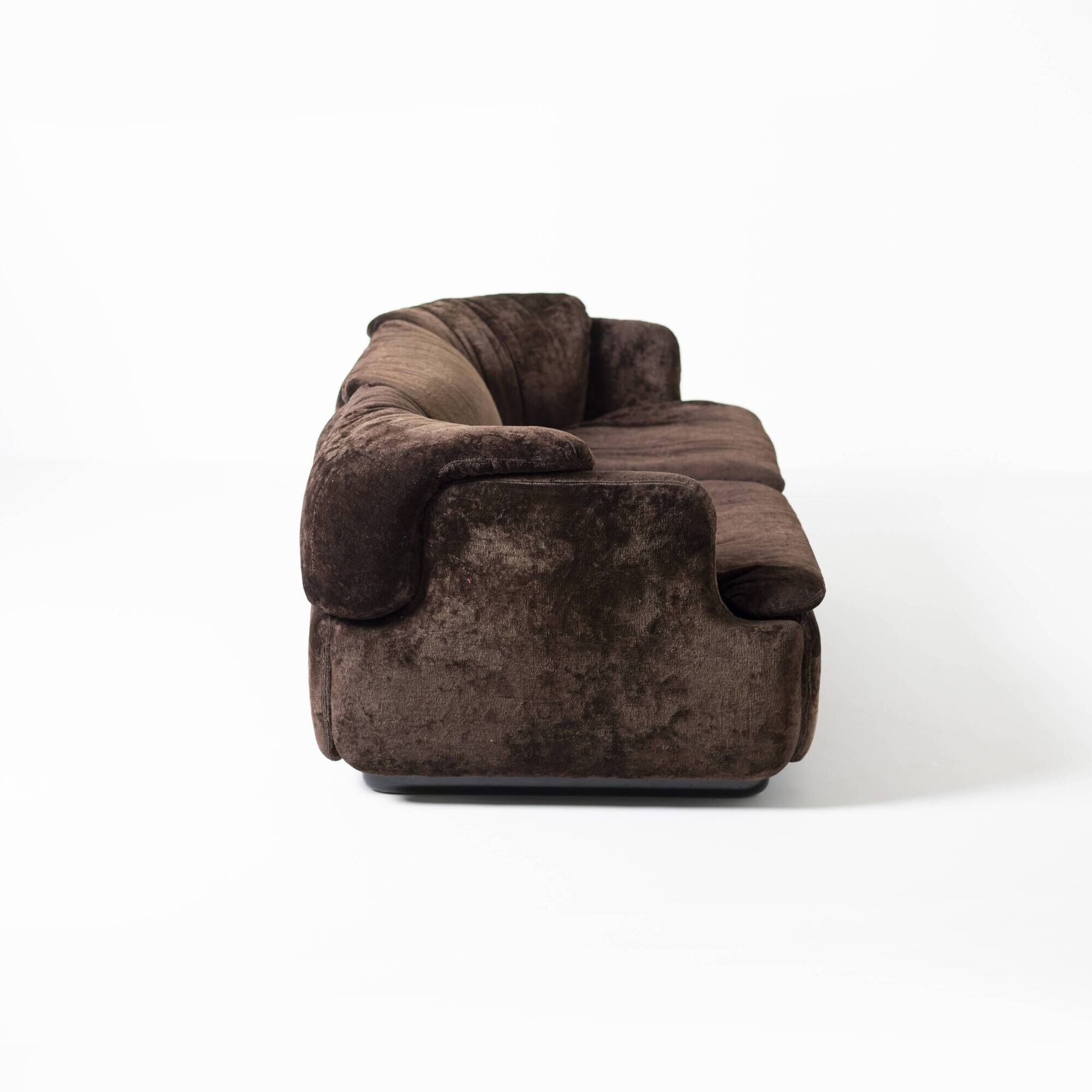 "Confidental" 2-seater sofa by Alberto Roselli for Saporiti, Italy 1970