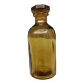 Bottle apothecary amber glass capping emeri 125ml