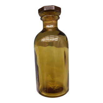 Bottle apothecary amber glass capping emeri 125ml