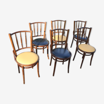 Lot de 6 chaises de bistrot