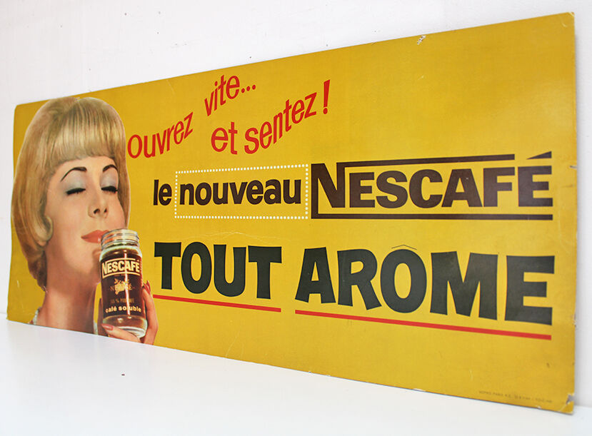 Nescafé advertising poster