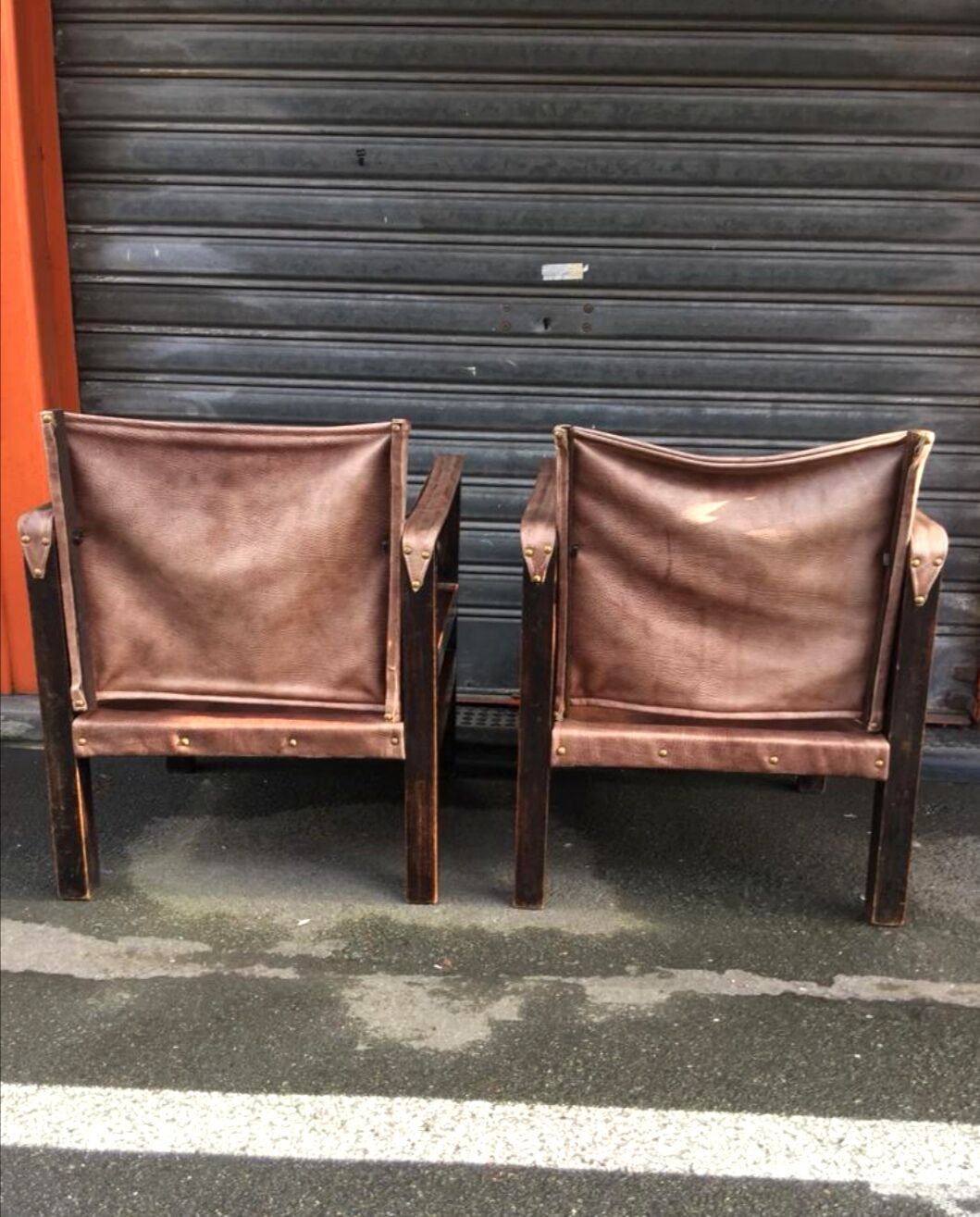 Pair of armchair art deco