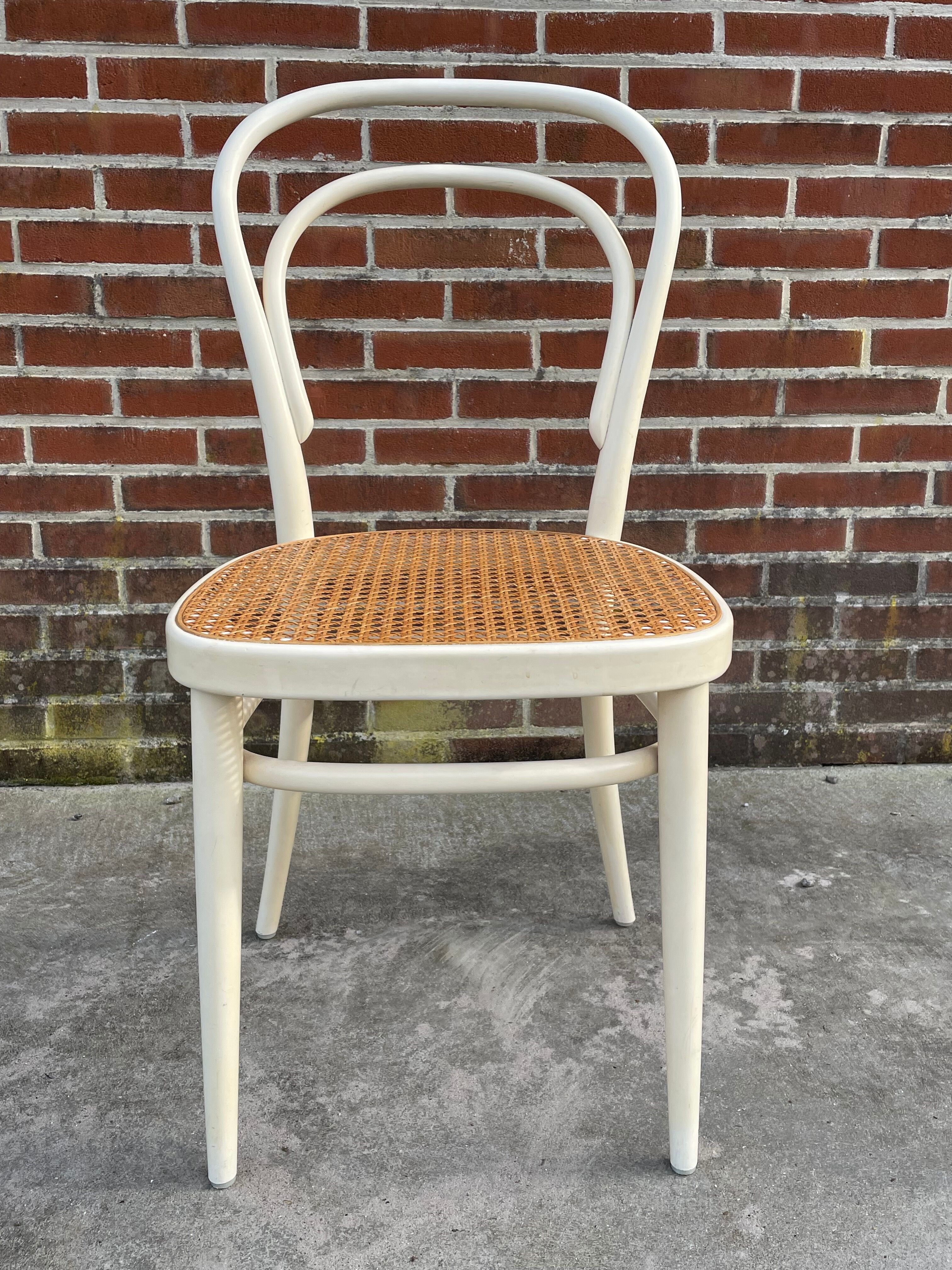 Vintage Thonet no 14 authentic white