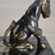Free-standing donkey in resin