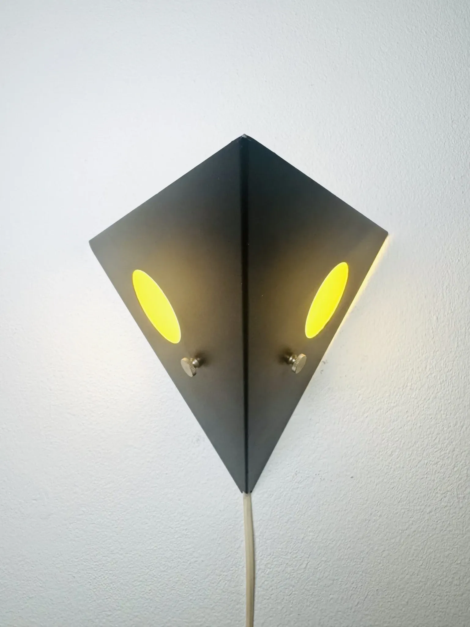 C-1651 'Night Owl/Nachtuil' Wall Light By Raak Amsterdam, The Netherlands, 1960S