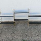 Modular wall shelf string 50s 60s