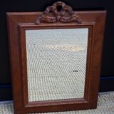 Mirror wood carved node massif  44x58cm