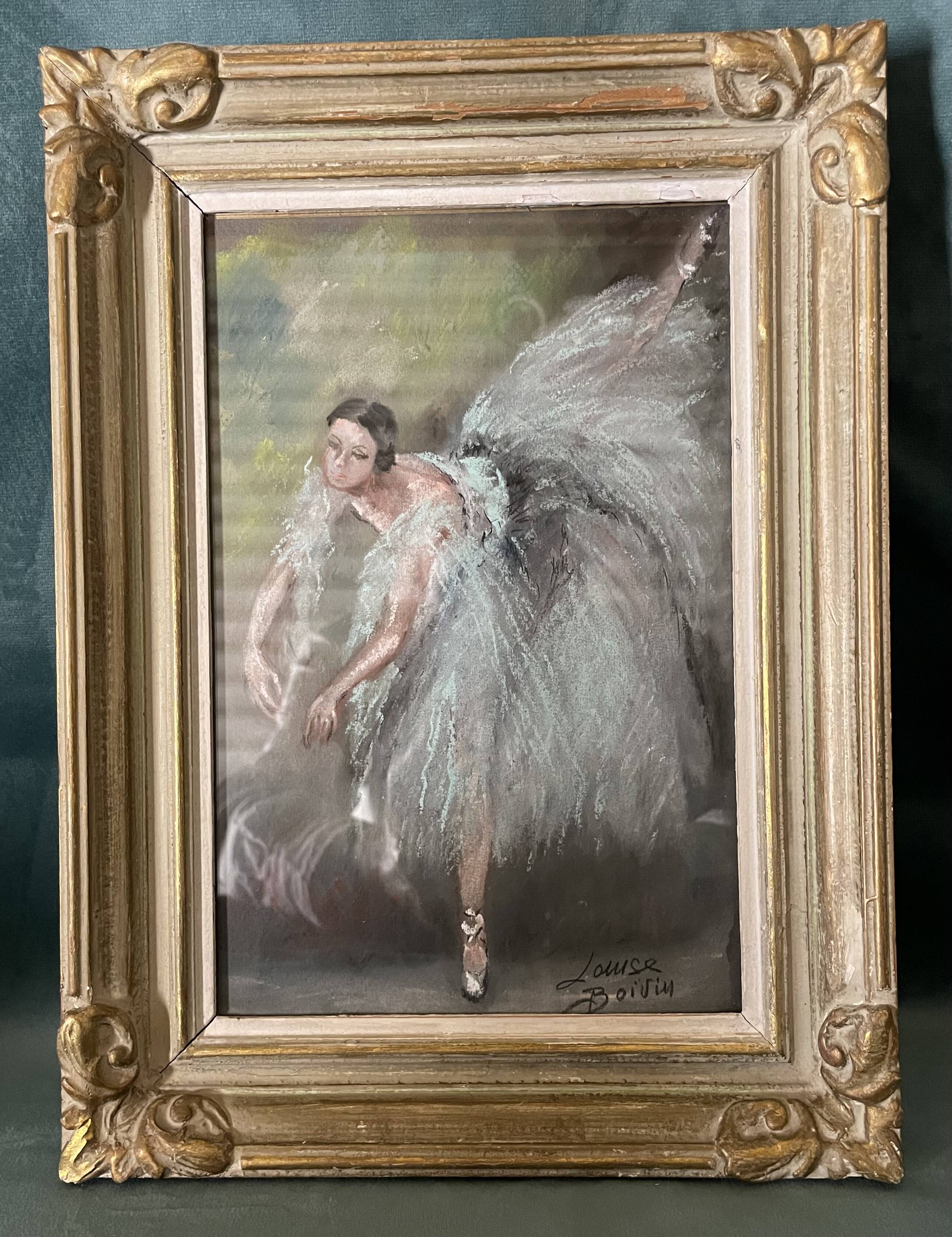 Pastel by Yvette Chauviré, the greatest French prima ballerina of the 20th century