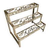 Vintage cast iron staircase bronze
