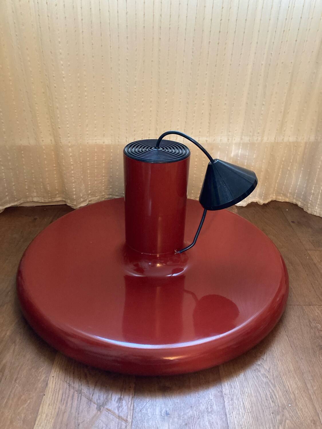 Large Pendolita design pendant light by Lita red