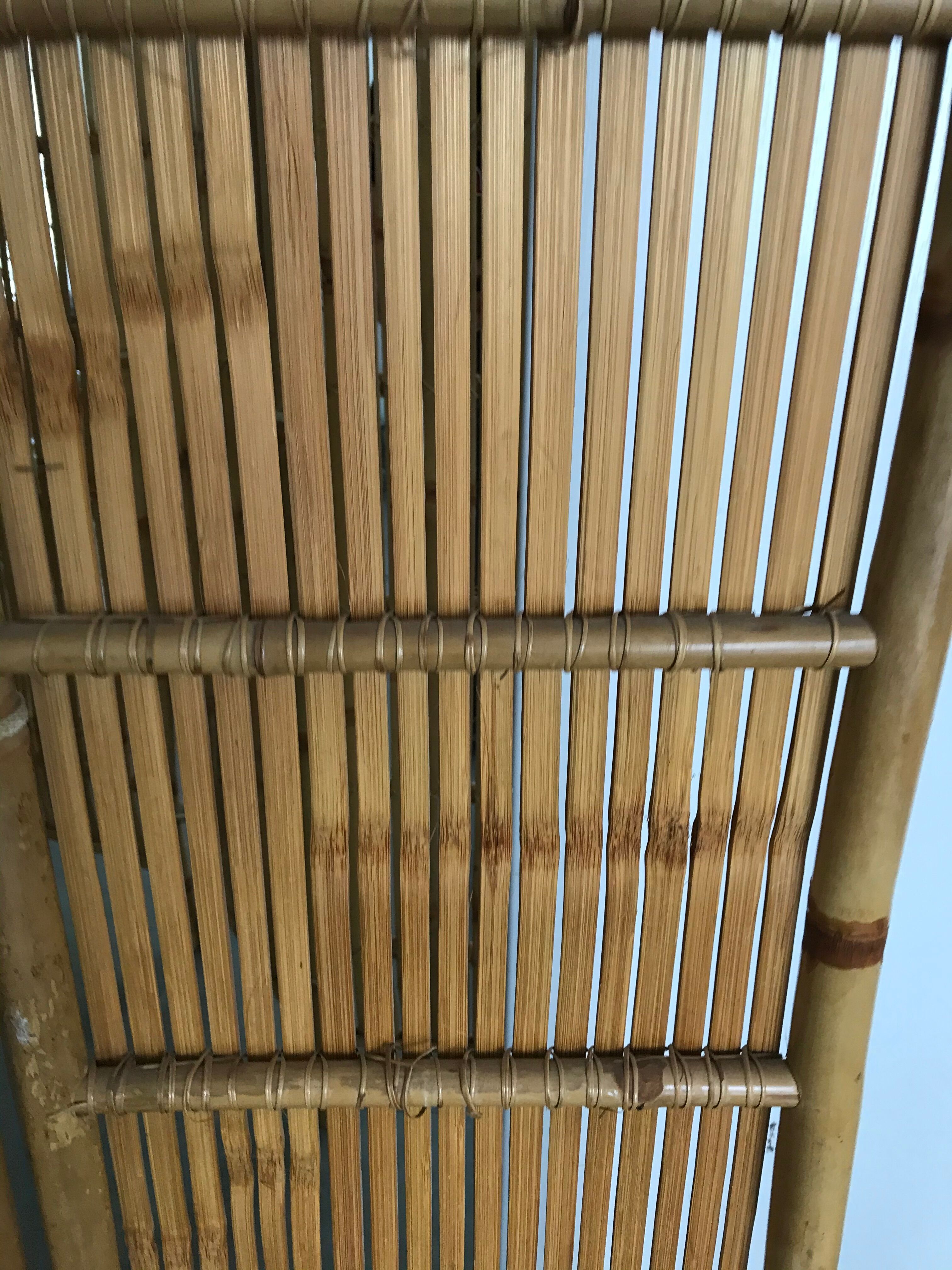 Bamboo screen 3 panels