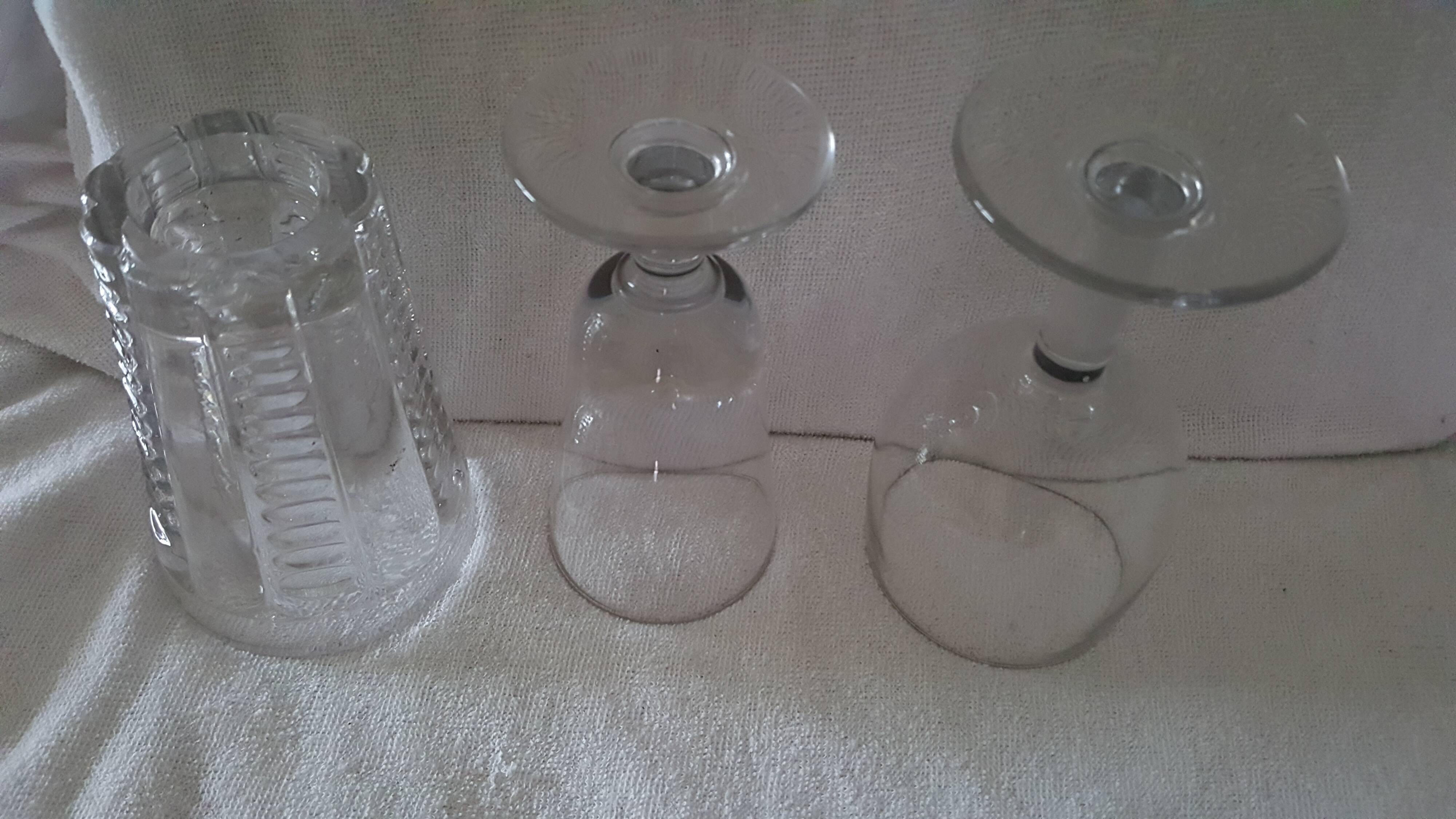 3 blown old lenses