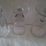 3 verres anciens soufflés