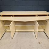 Buffet laqué blanc Eric Maville