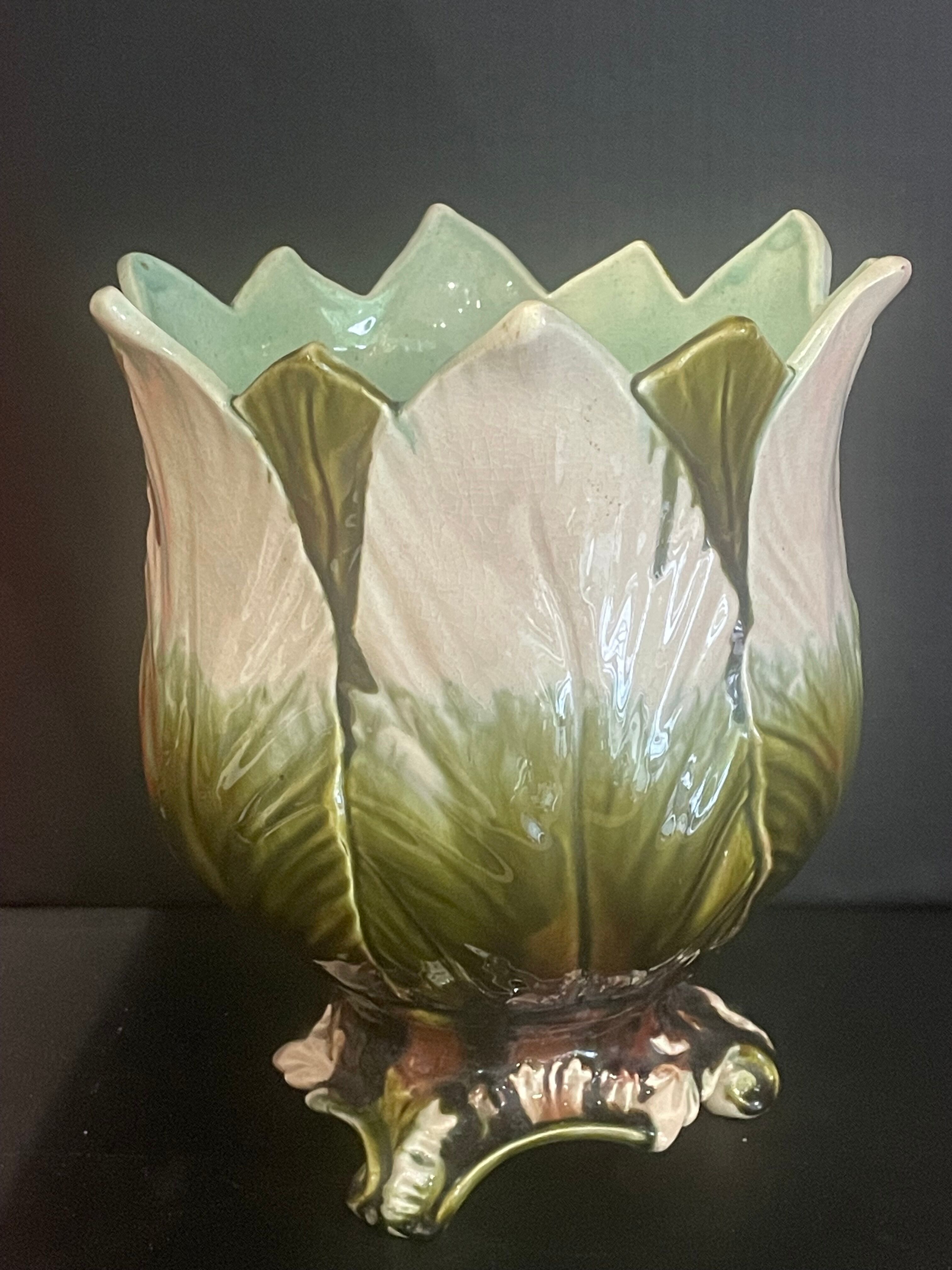 Pair of slip tripod pot covers -