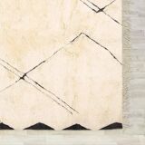 Handwoven Beni Ourain rug 150/250cm